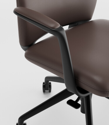 Maya Genuine Leather Armrest